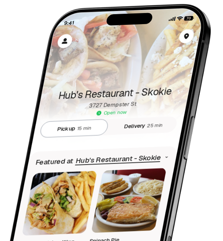Hub's Restaurant - Skokie app preview