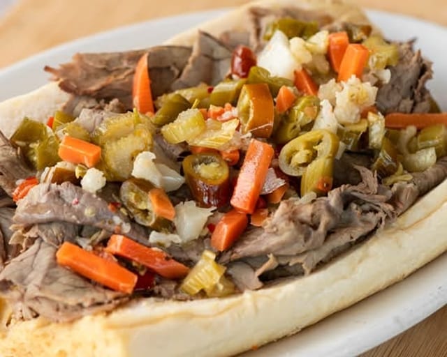 Cheezy Italian Beef.